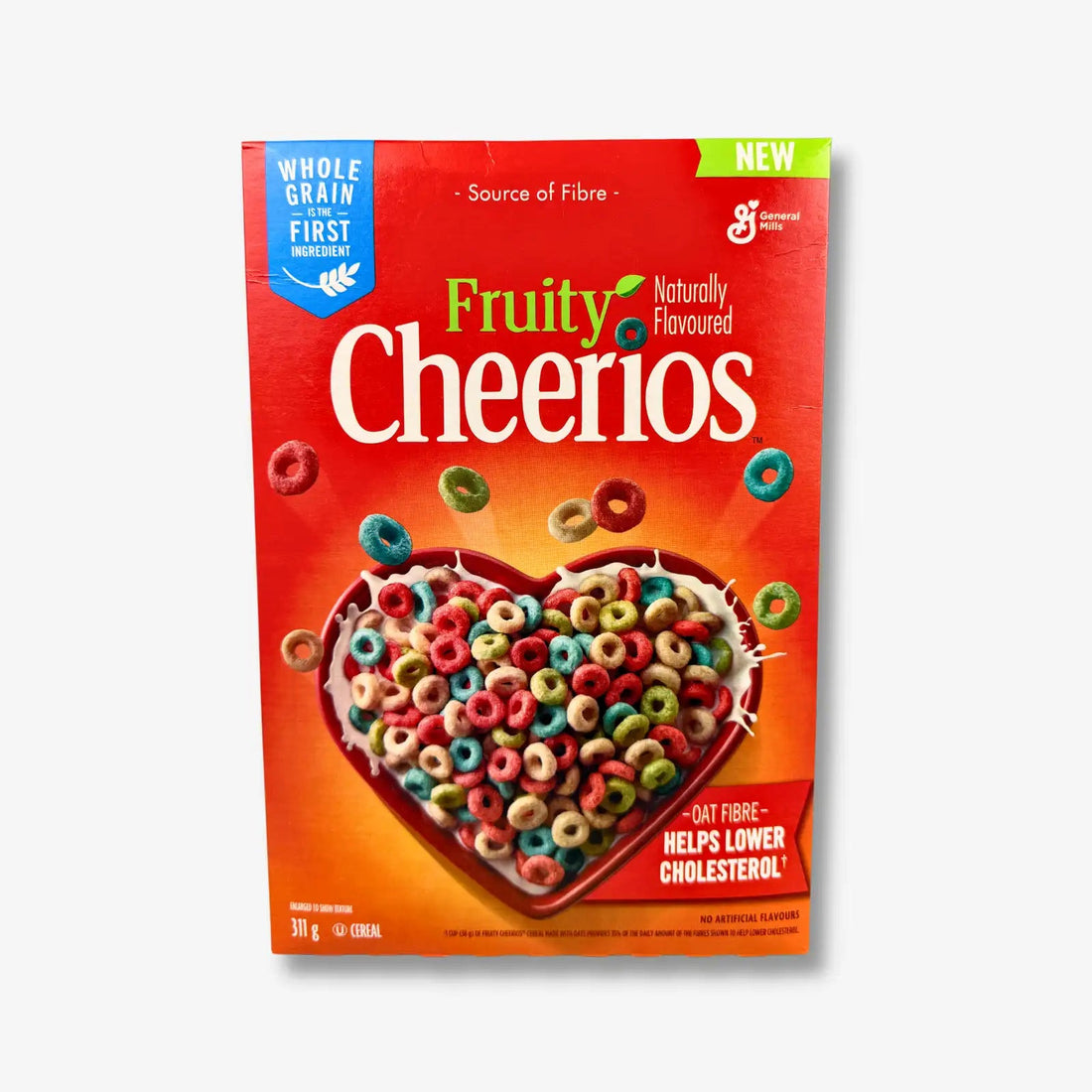 Cheerios Fruity Frühstückscerealien 311g - Bunte fruchtige Frühstücksringe kaufen - MiMa&