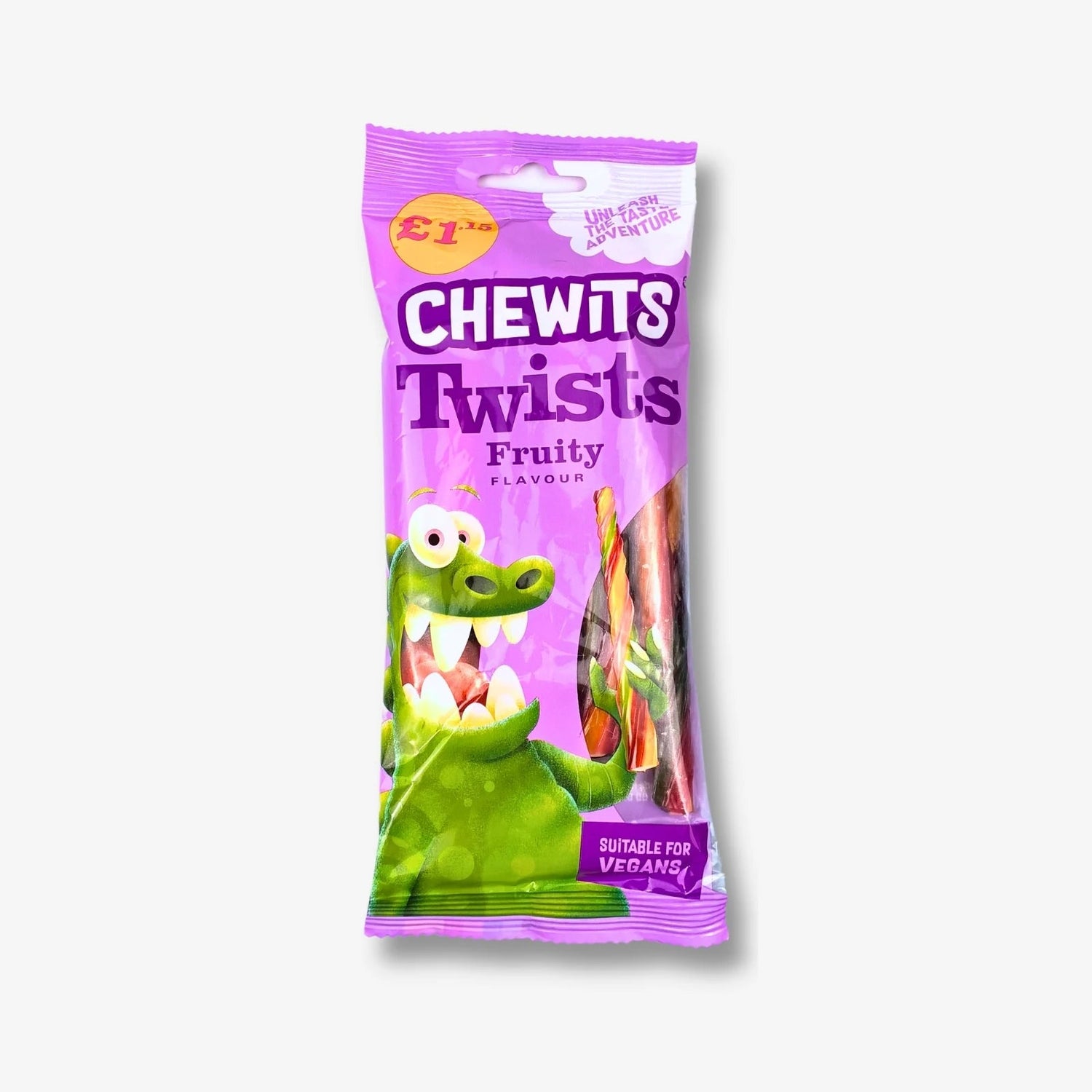 Chewits Twists Fruity 140g - Bunte Fruchtstangen kaufen - MiMa&