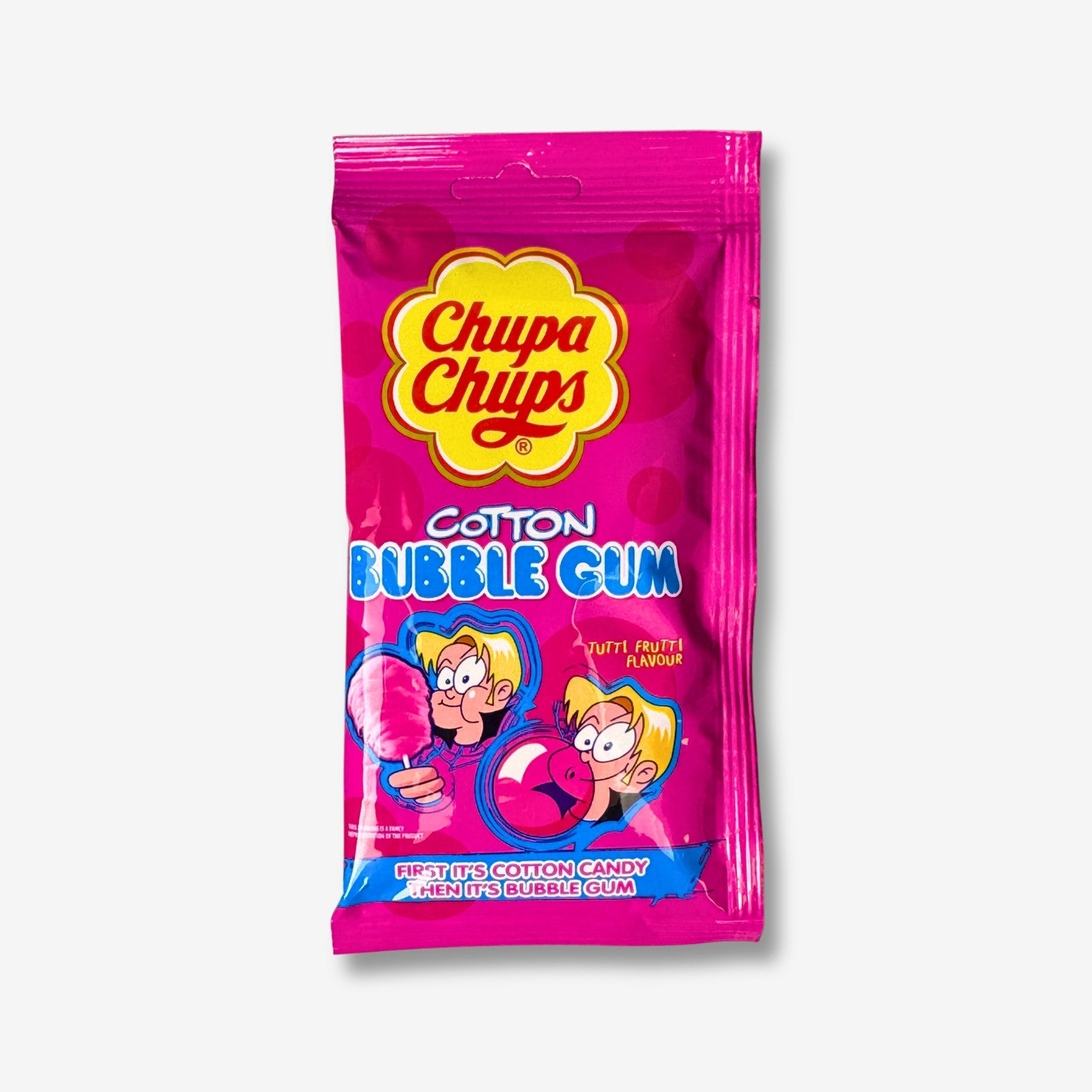 Chupa Chups Bubble Gum Cotton Candy 11g – Kaugummi mit Zuckerwatte - Geschmack kaufen - MiMa&