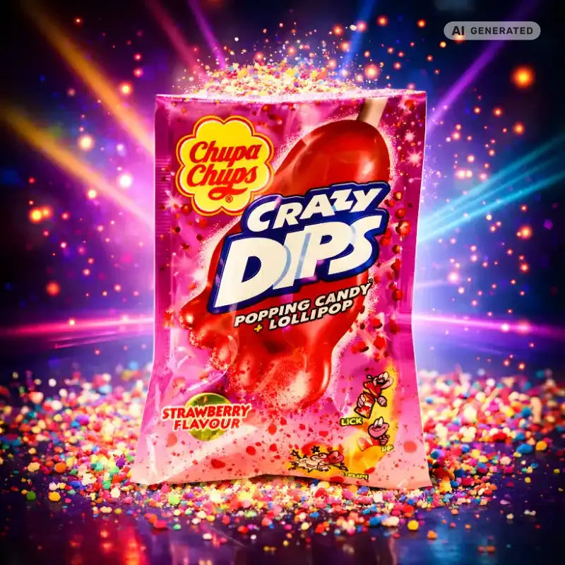 Chupa Chups Crazy Dips Erdbeere 14g blok1