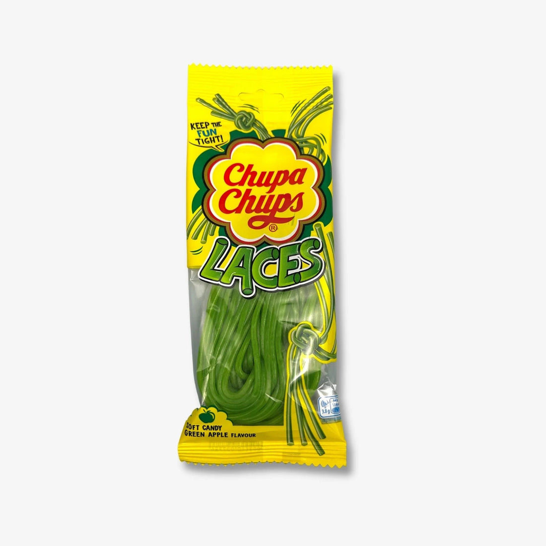 Chupa Chups Laces Green Apple 90g - Apfel Fruchtbänder kaufen - MiMa&