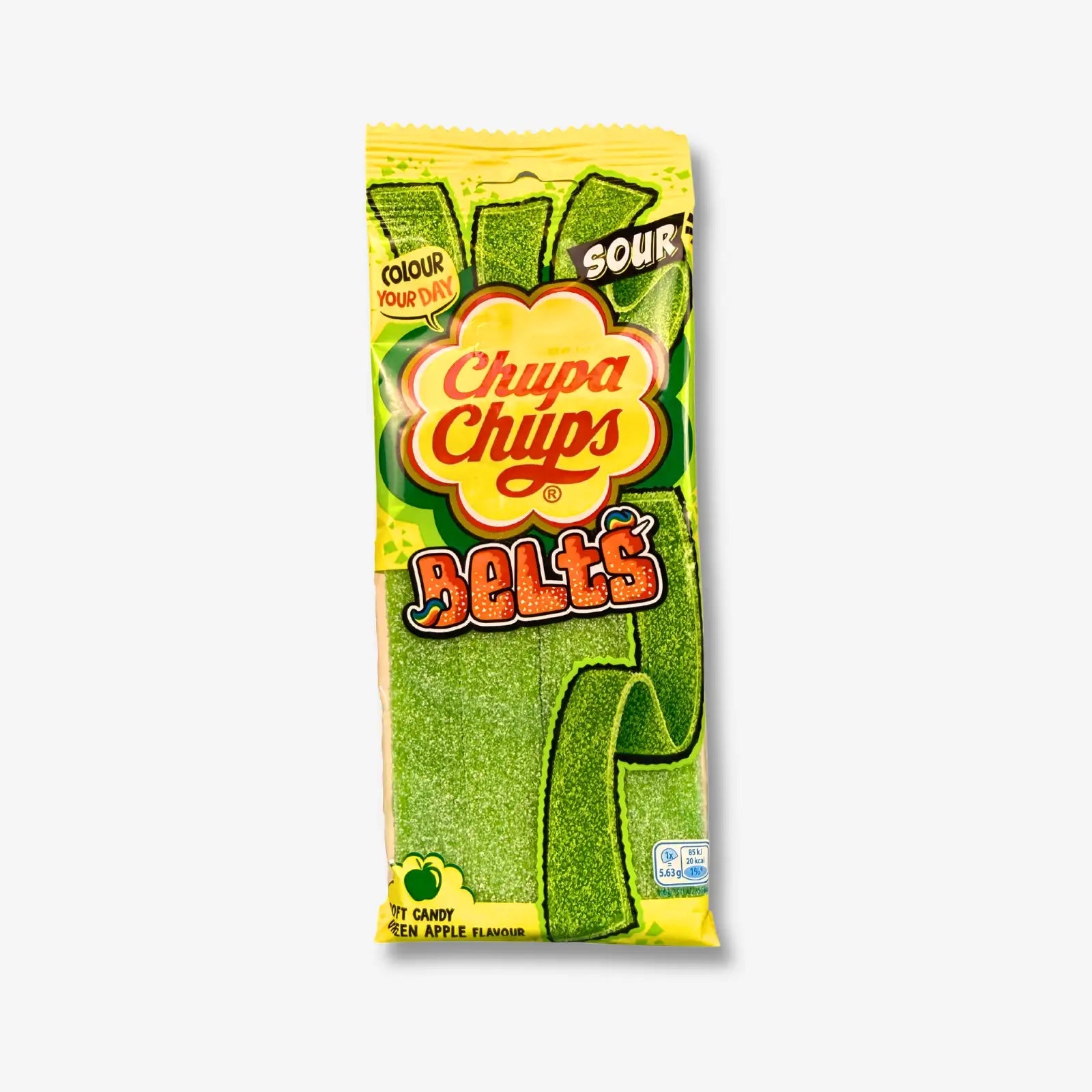 Chupa Chups Sour Belts Apple 90g - Saure Apfel Streifen kaufen - MiMa&