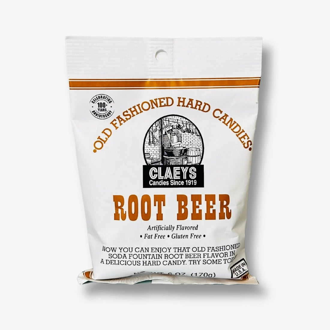 Claeys Hard Candies Root Beer 170g - Root Beer Hartbonbons kaufen - MiMa&
