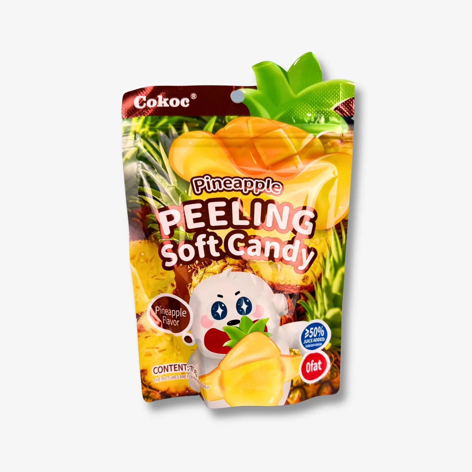 Cokoc Peeling Soft Candy Ananas 75g - Schälbarer Ananas Snack kaufen - MiMa&
