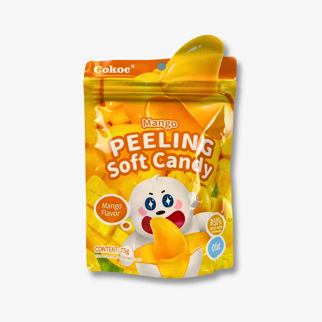 Cokoc Peeling Soft Candy Mango 75g - Weiche Mango Kaubonbons kaufen - MiMa&