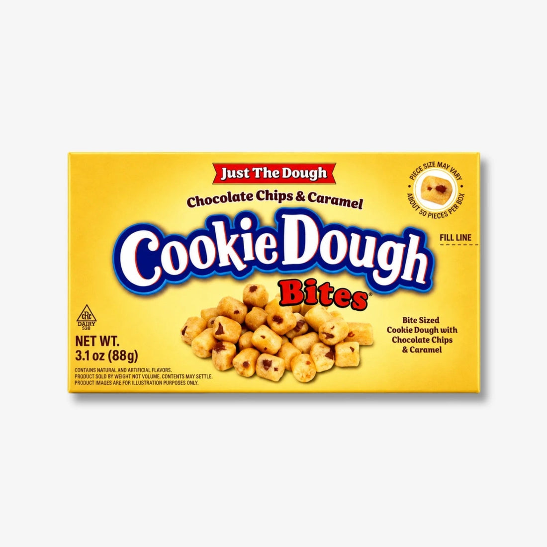 Cookie Dough Bites Just the Dough 88g - Essbarer Keksteig kaufen - MiMa&
