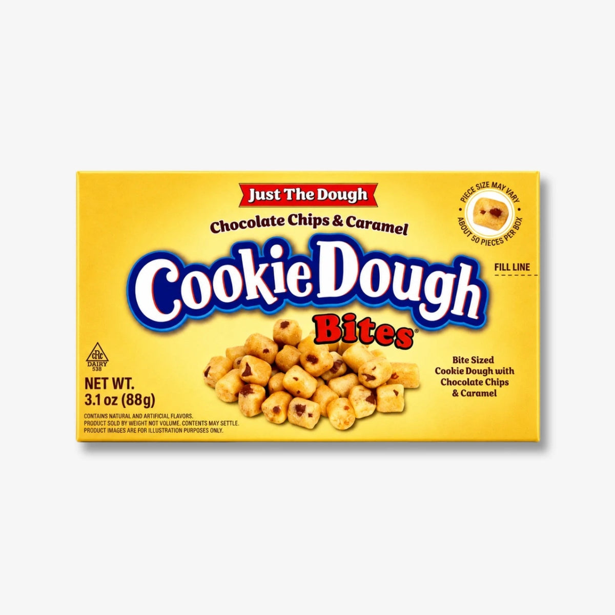 Cookie Dough Bites Just the Dough 88g - Essbarer Keksteig kaufen - MiMa&