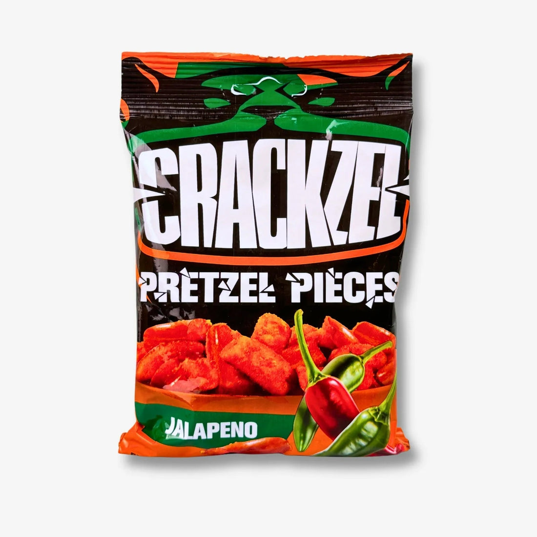 Crackzel Pretzel Pieces Jalapeno 85g - Bretzelstücke mit Jalapeno kaufen - MiMa&
