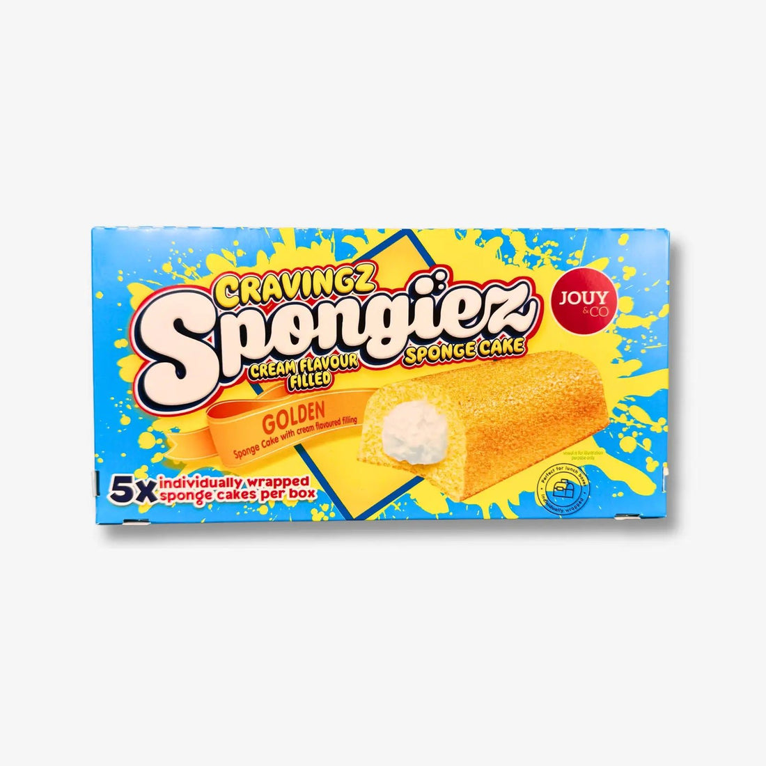 Cravingz Spongiez Golden 5er Pack 200g - Softkuchen mit Cremefüllung kaufen - MiMa&
