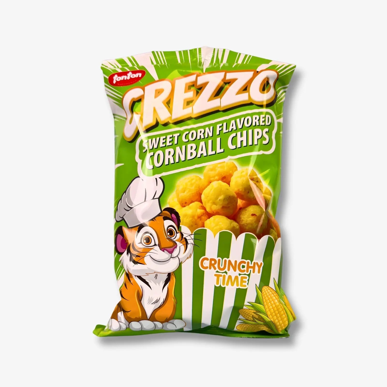Crezzo Maischips Sweet Corn Flavored 110g - Süße Maisbälle kaufen - MiMa&