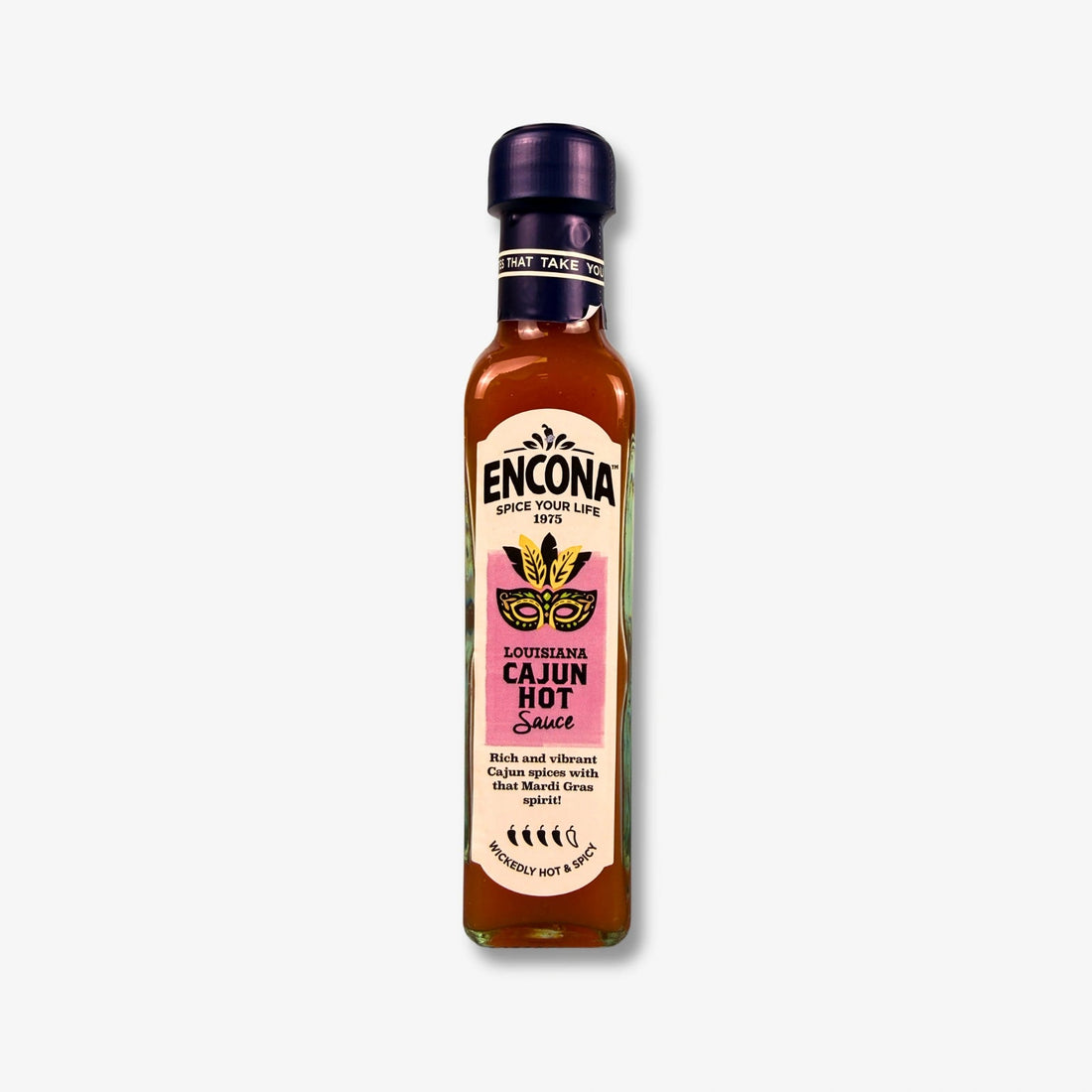 Encona Hot Sauce Cajun 142ml - Würzige Cajun Chilisauce kaufen - MiMa&