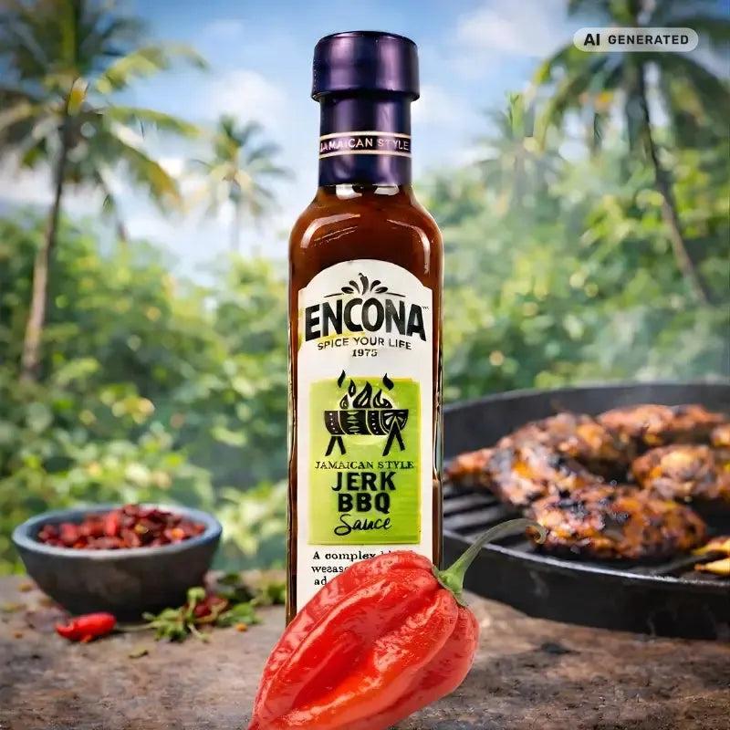 EnconaHotSauceJerkBBQ142ml blok1