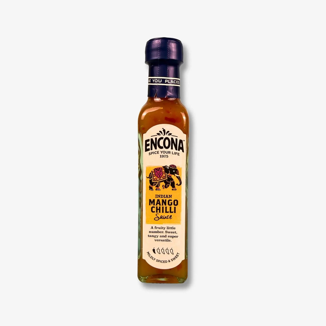 Encona Hot Sauce Mango Chilli 142ml - Fruchtig Scharfe Chilisauce kaufen - MiMa&