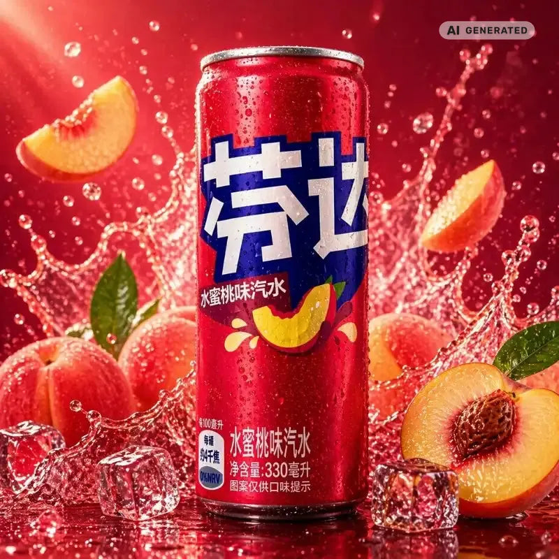 Fanta Peach Asia 330ml -blok1