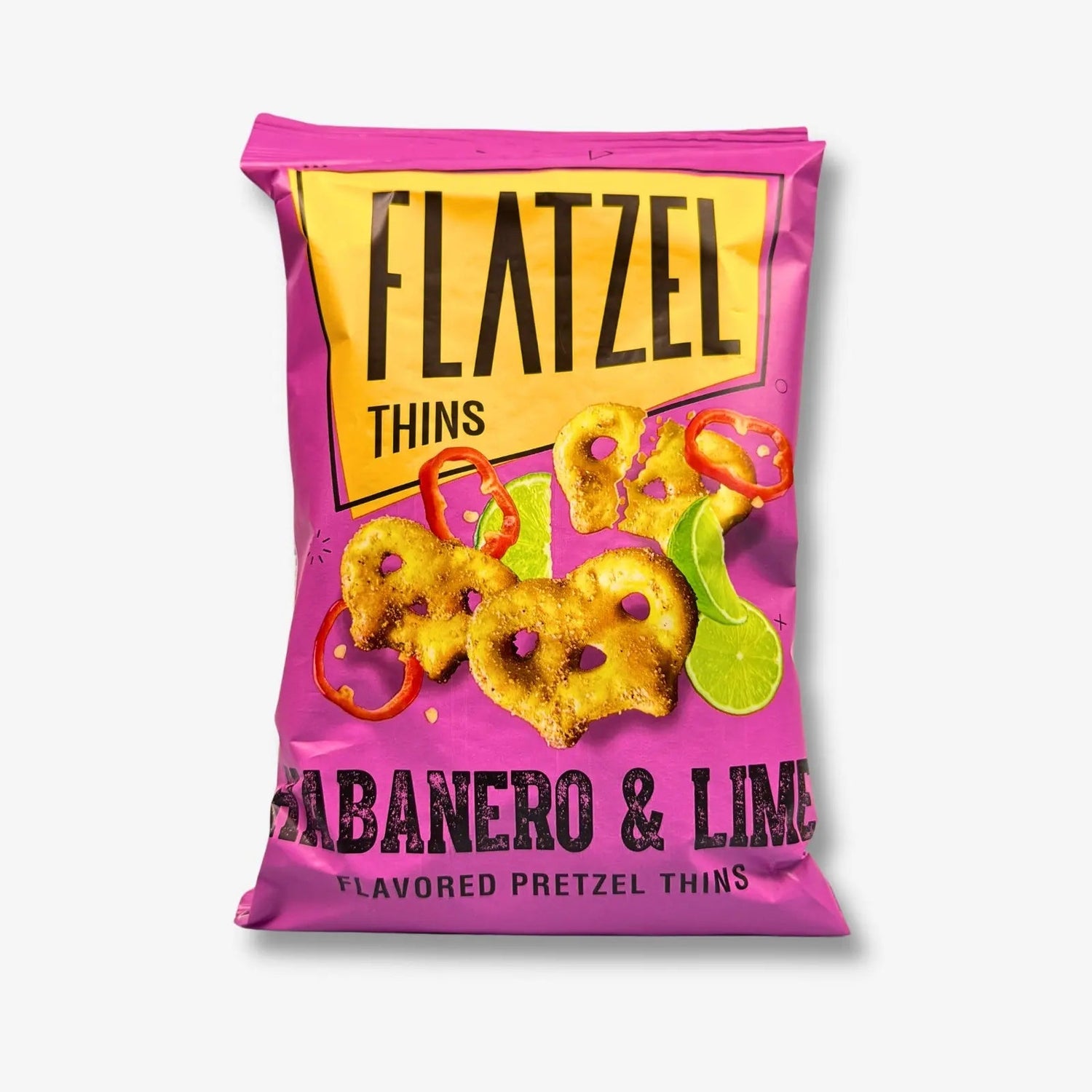 Flatzel Thins Habanero &amp; Lime 85g - Bretzelstücke mit Limette und Chilli kaufen - MiMa&