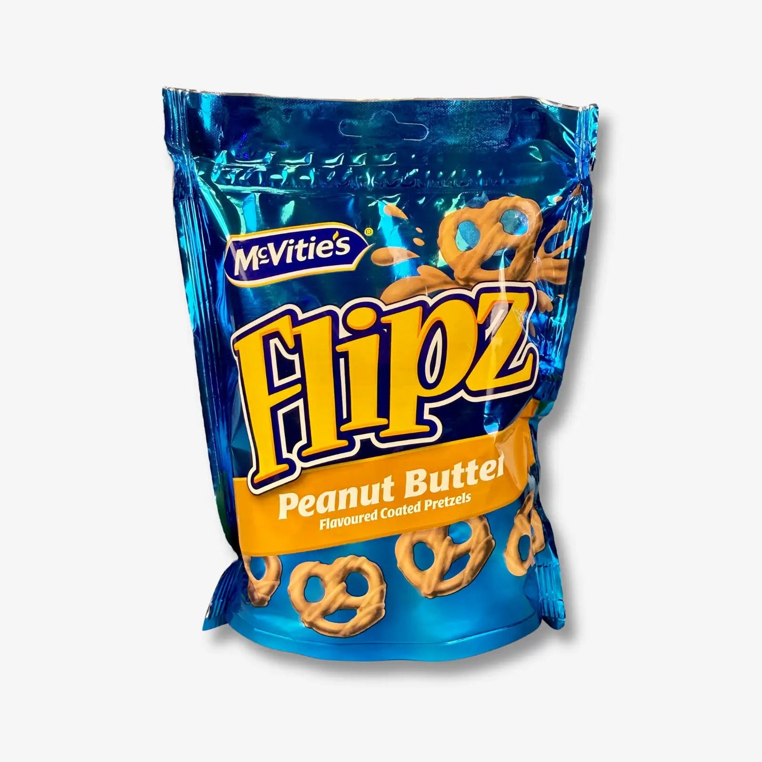 Flipz Coated Pretzels Peanut Butter 90g - Erdnussbutter Schoko Brezeln kaufen - MiMa&
