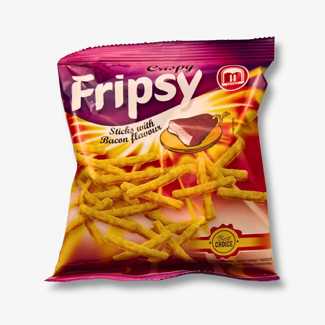Fripsy Crispy Bacon 50g - Knuspriger Bacon Snack kaufen - MiMa&