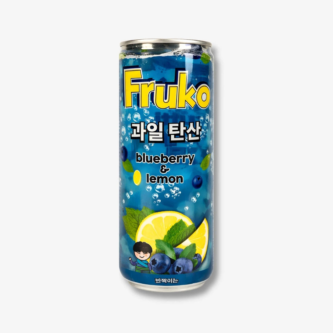 Frutti Fruko Blueberry Lemon 330ml - Blaubeer Zitronen Limo kaufen - MiMa&