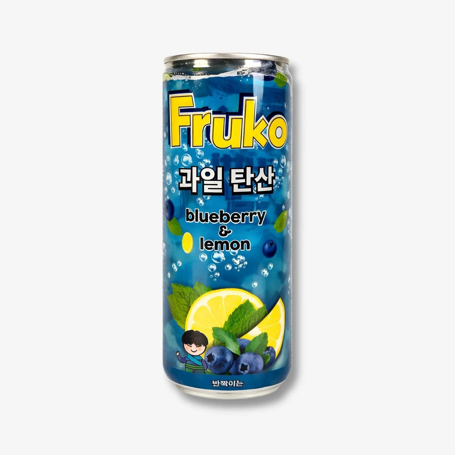 Frutti Fruko Blueberry Lemon 330ml - Blaubeer Zitronen Limo kaufen - MiMa&