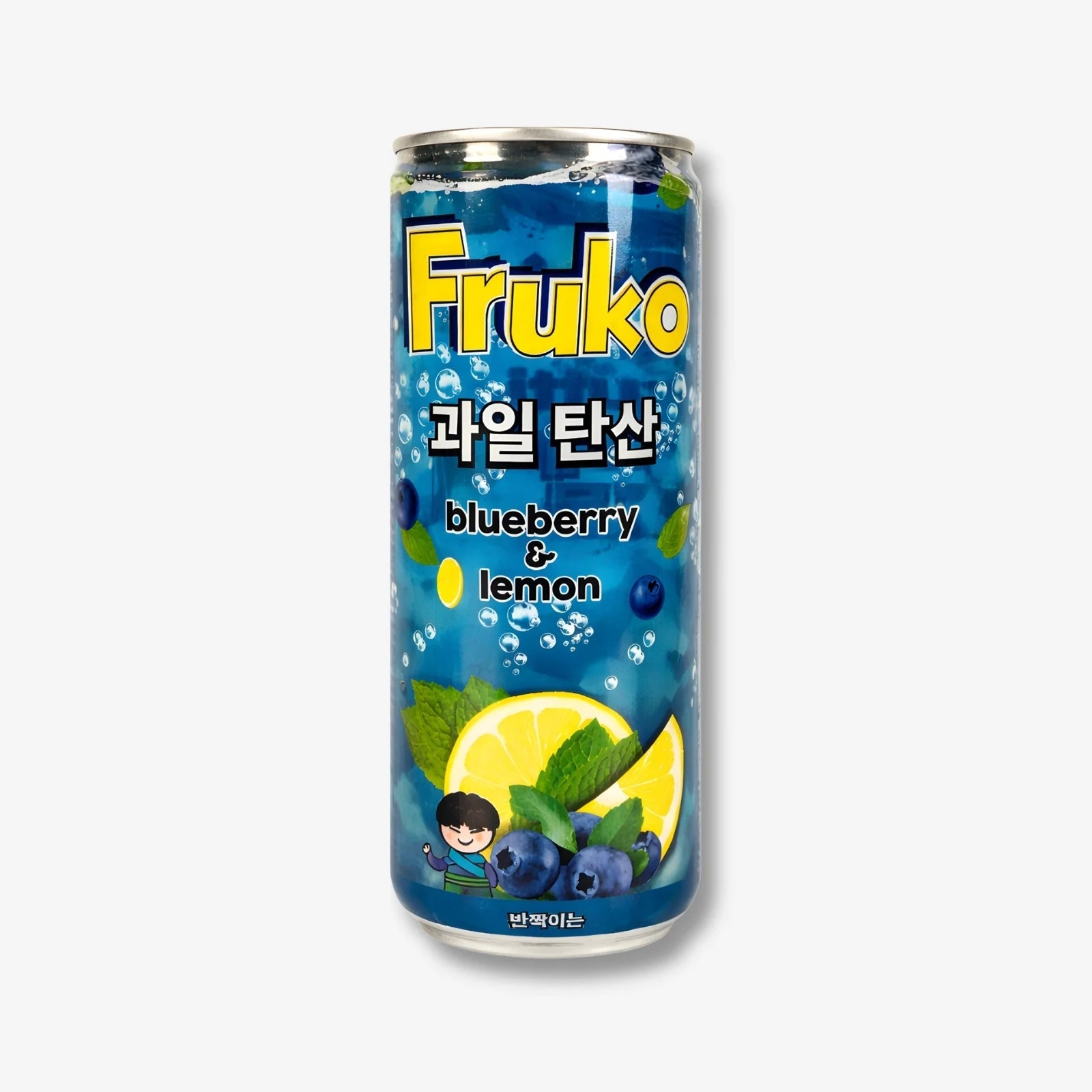 Frutti Fruko Blueberry Lemon 330ml - Blaubeer Zitronen Limo kaufen - MiMa&