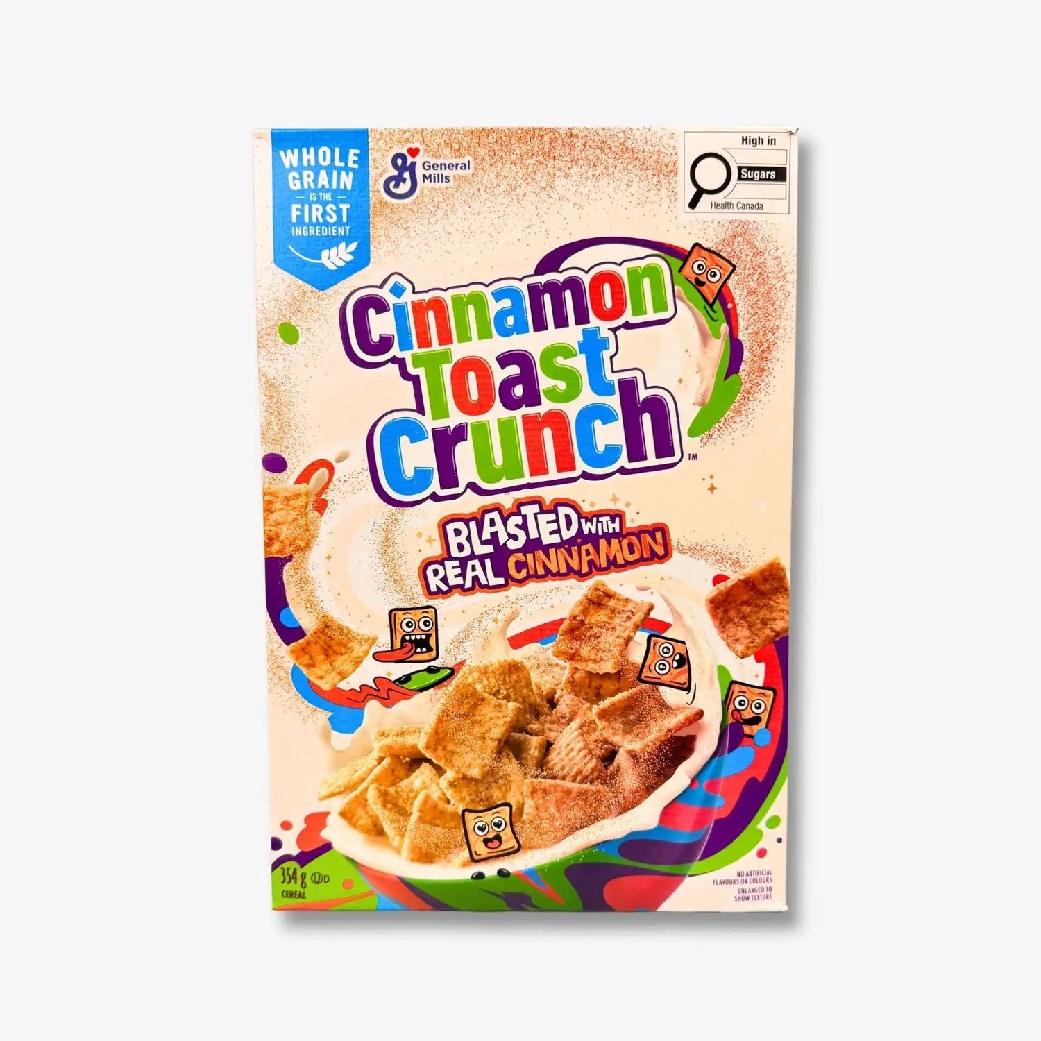 General Mills Toast Crunch Cinnamon Cereal 354g - Knuspriges Zimtmüsli kaufen - MiMa&