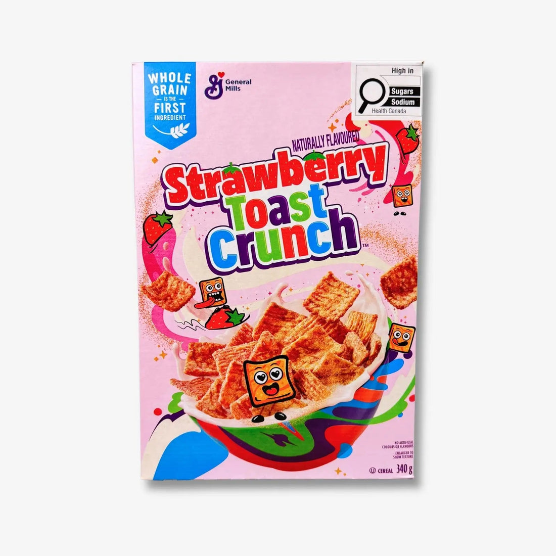 General Mills Toast Crunch Strawberry Cereal 340g - Erdbeer Zimt Müsli kaufen - MiMa&
