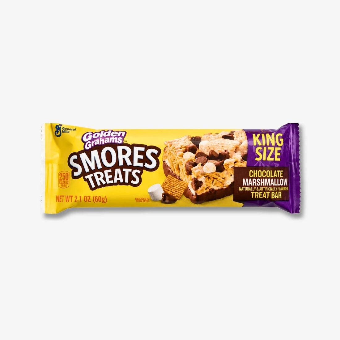 Golden Grahams S´Mores Treats Bar King Size 60g - Müsliriegel mit Schokolade und Marshmallow (Bild) kaufen - MiMa&