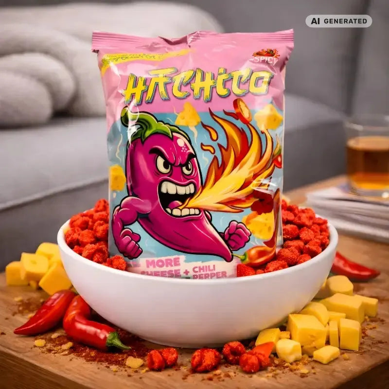 HachicoHotCheeseMaischips65g blok1