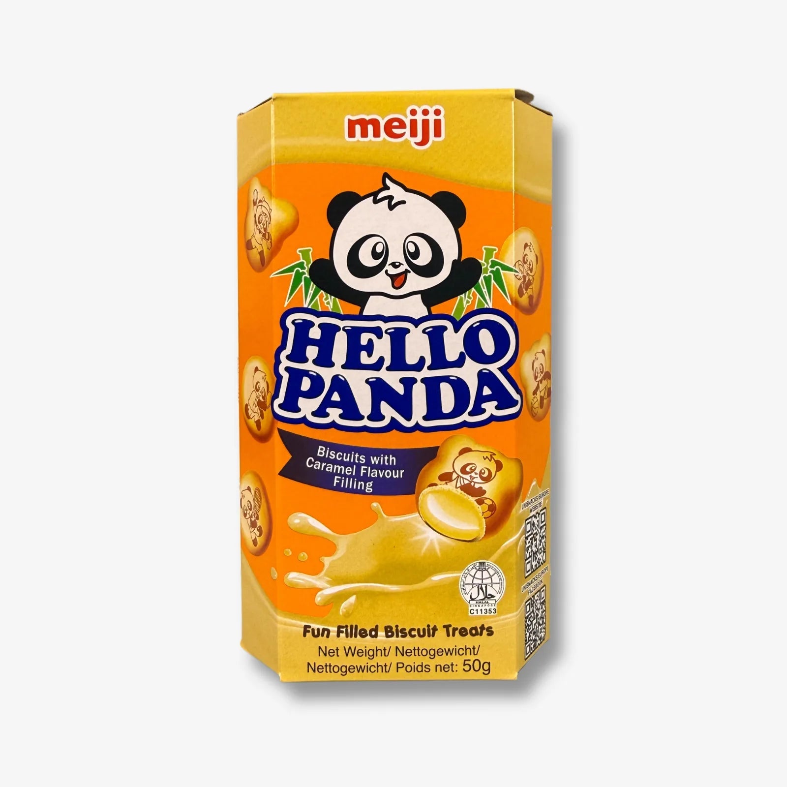 Hello Panda Caramel 50g - Kekse mit Karamellkern kaufen - MiMa&
