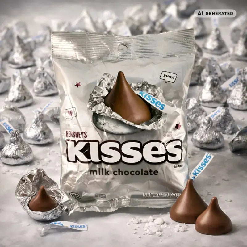 Hersheys Kisses Milk Chocolate blok1