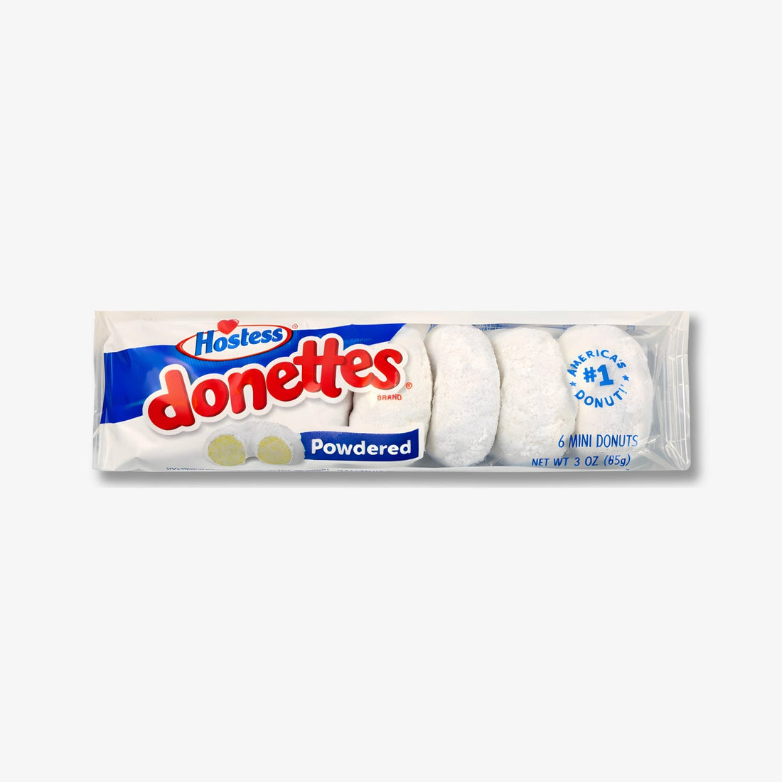 Hostess Donettes Powdered Mini Donuts 85g - Mini Donuts Puderzucker kaufen - MiMa&