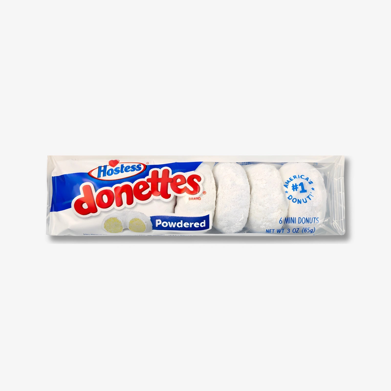 Hostess Donettes Powdered Mini Donuts 85g - Mini Donuts Puderzucker kaufen - MiMa&