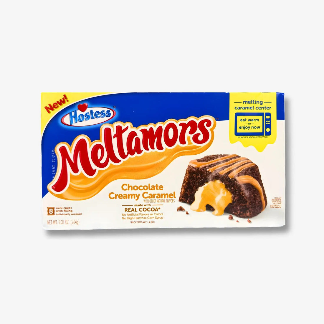 Hostess Meltamors Chocolate Creamy Caramel 264g - Schoko Karamell Küchlein kaufen - MiMa&