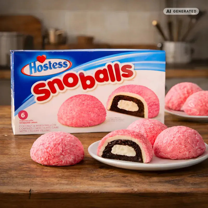 Hostess SnoBalls Fun Color 6er Pack blok1