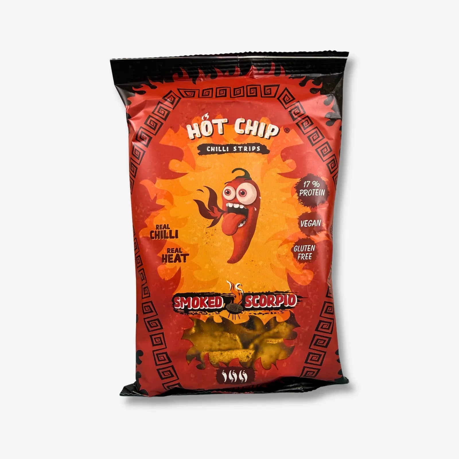 Hot Chip Chili Strips Smoked Scorpio 80g - Geräucherte Chili Chips kaufen - MiMa&