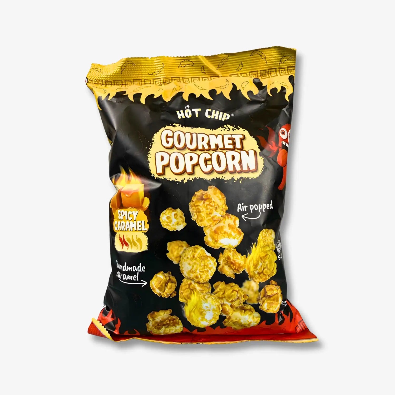Hot Chip Gourmet Popcorn Spicy Caramel 120g - Würziges Karamell Popcorn kaufen - MiMa&
