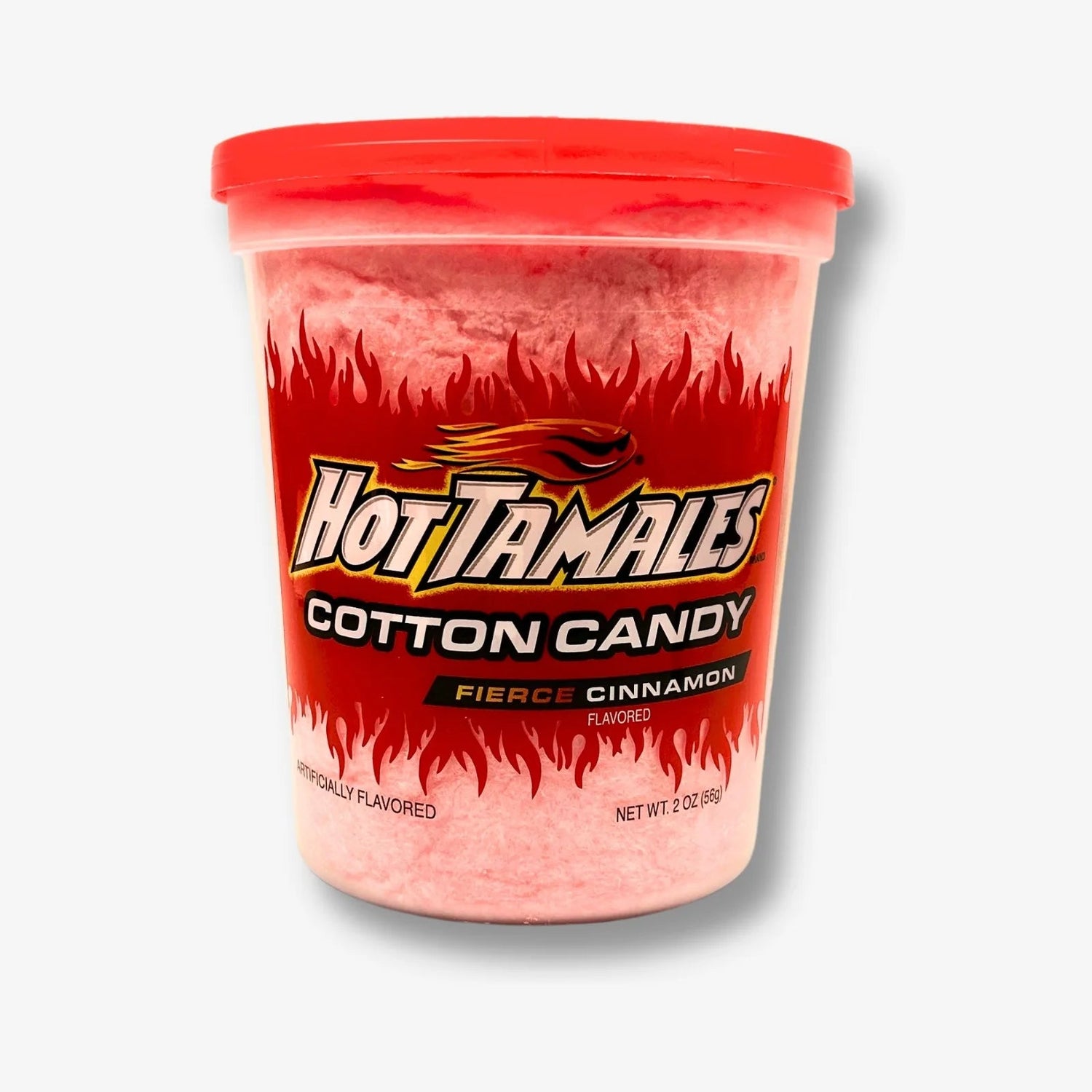 Hot Tamales Cotton Candy Fierce Cinnamon 56g - Scharfe Zimt Zuckerwatte kaufen - MiMa&