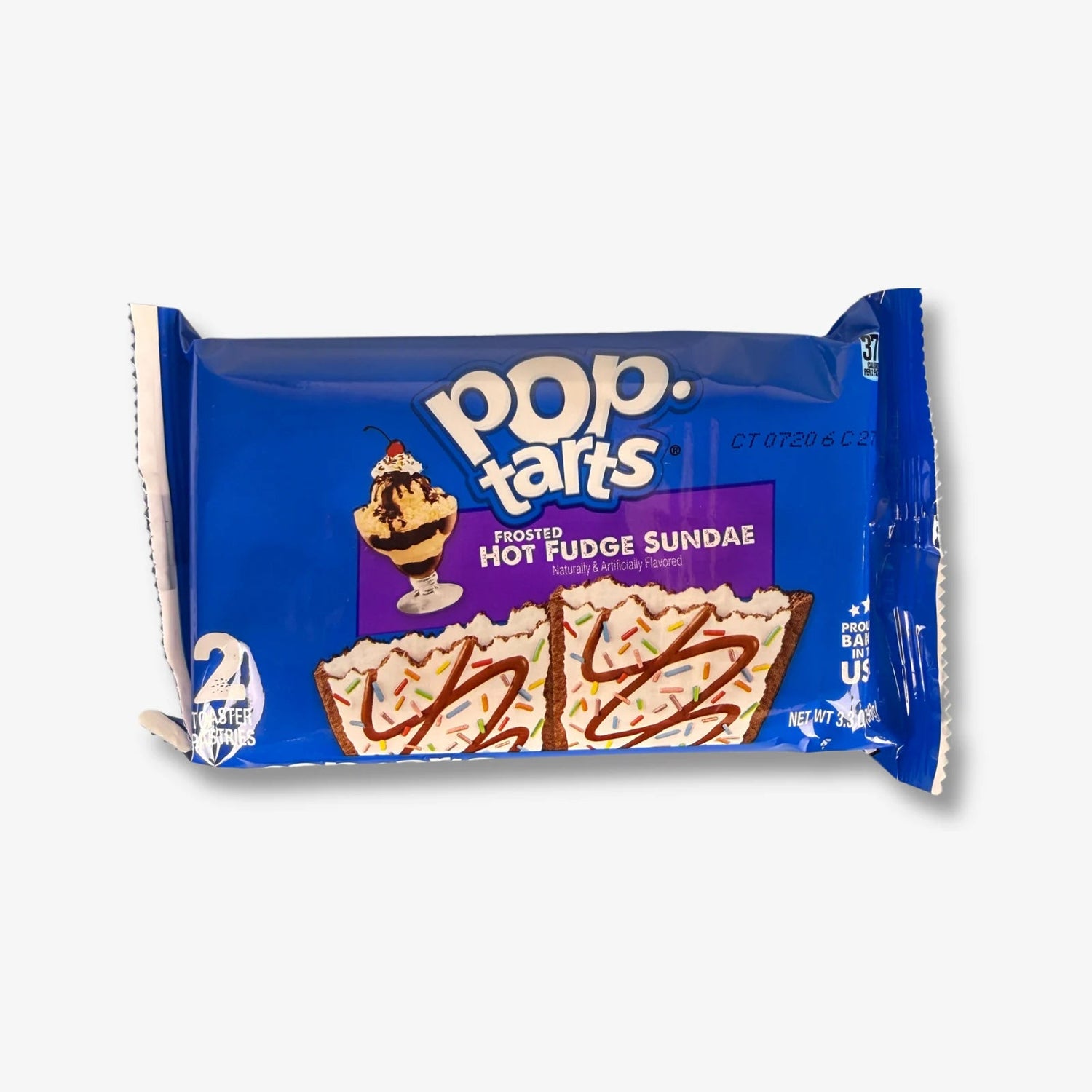 Kellogg’s Pop - Tarts Frosted Hot Fudge Sundae Doppelpack 96g - Toasttaschen mit Schokolade kaufen - MiMa&