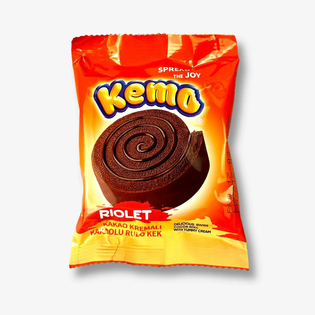 Kemo Riolet Cocoa Roll 40g - Schokobiskuit mit Creme kaufen - MiMa&