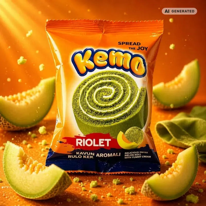 Kemo Riolet Melon Roll 40g-blok1
