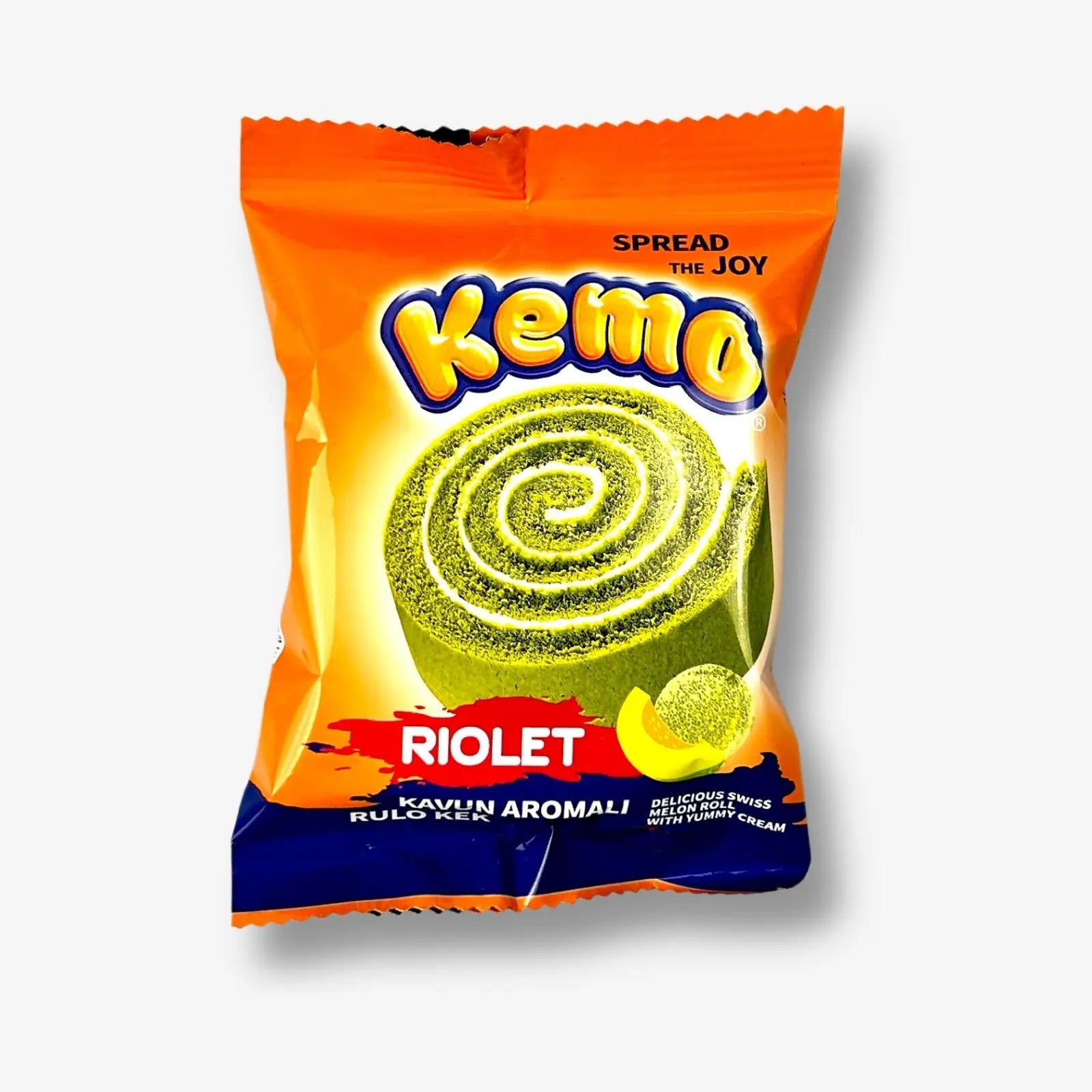 Kemo Riolet Melon Roll 40g - Biskuit mit Melonencreme kaufen - MiMa&