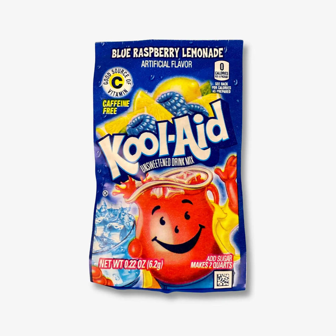 Kool Aid Getränkepulver Blue Raspberry Lemonade 6,2g - Instant Limonaden Getränkepulver kaufen - MiMa&