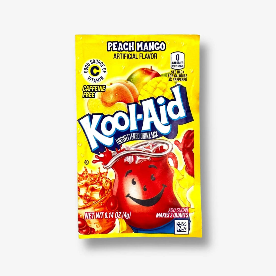 Kool Aid Getränkepulver Peach Mango 4g - Getränkepulver mit Pfirsich- und Mangogeschmack kaufen - MiMa&