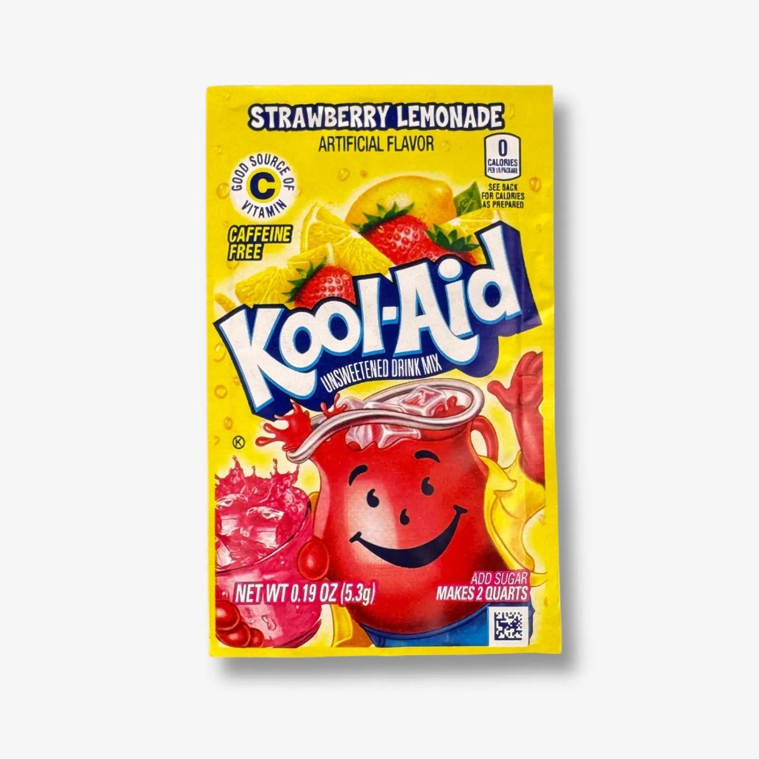 Kool Aid Getränkepulver Strawberry Lemonade 5,3g - Fruchtig süßes Erdbeerlimonadenpulver kaufen - MiMa&