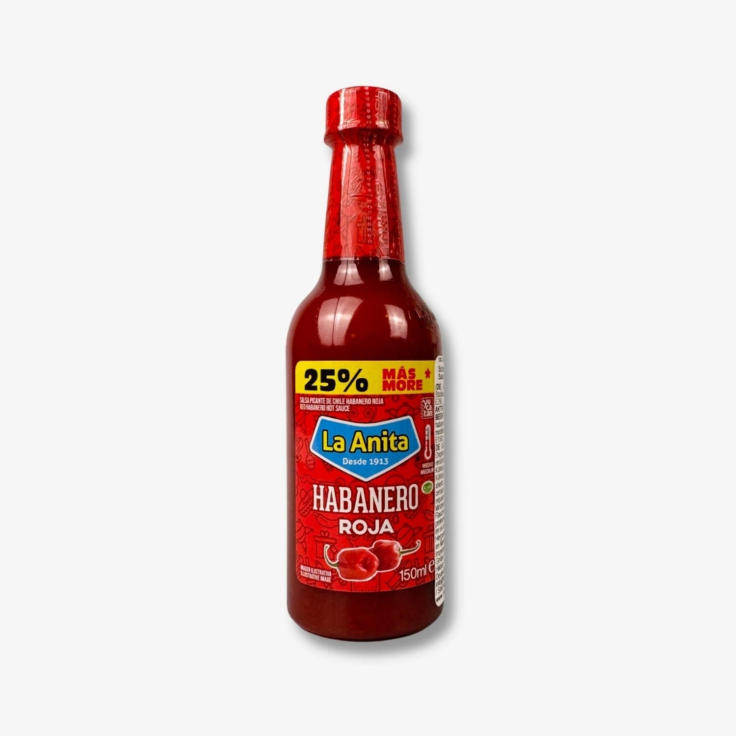 La Anita Habanero Red Original 150ml - Rote Habanero-Sauce kaufen - MiMa&