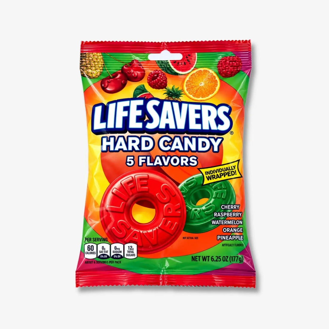 Lifesavers Hard Candy 5 Flavour 177g - Bunter Bonbonmix kaufen - MiMa&