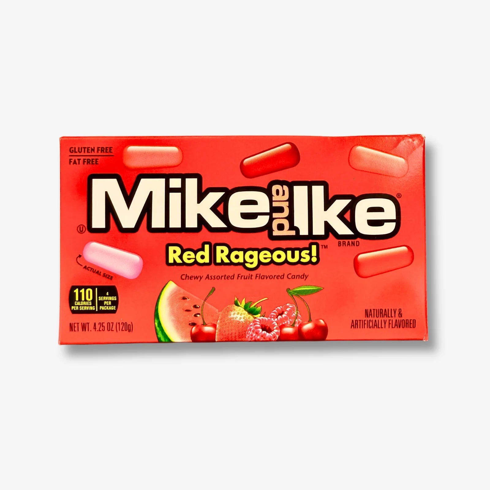 Mike and Ike Red Rageous 120g - Rote Frucht Kaubonbons kaufen - MiMa&