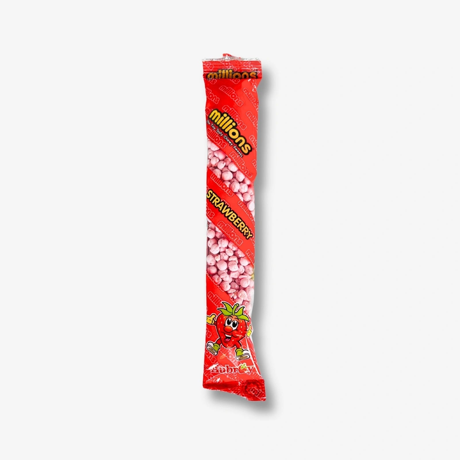 Millions Strawberry Tube 55g - Kleine Erdbeer Bonbons kaufen - MiMa&