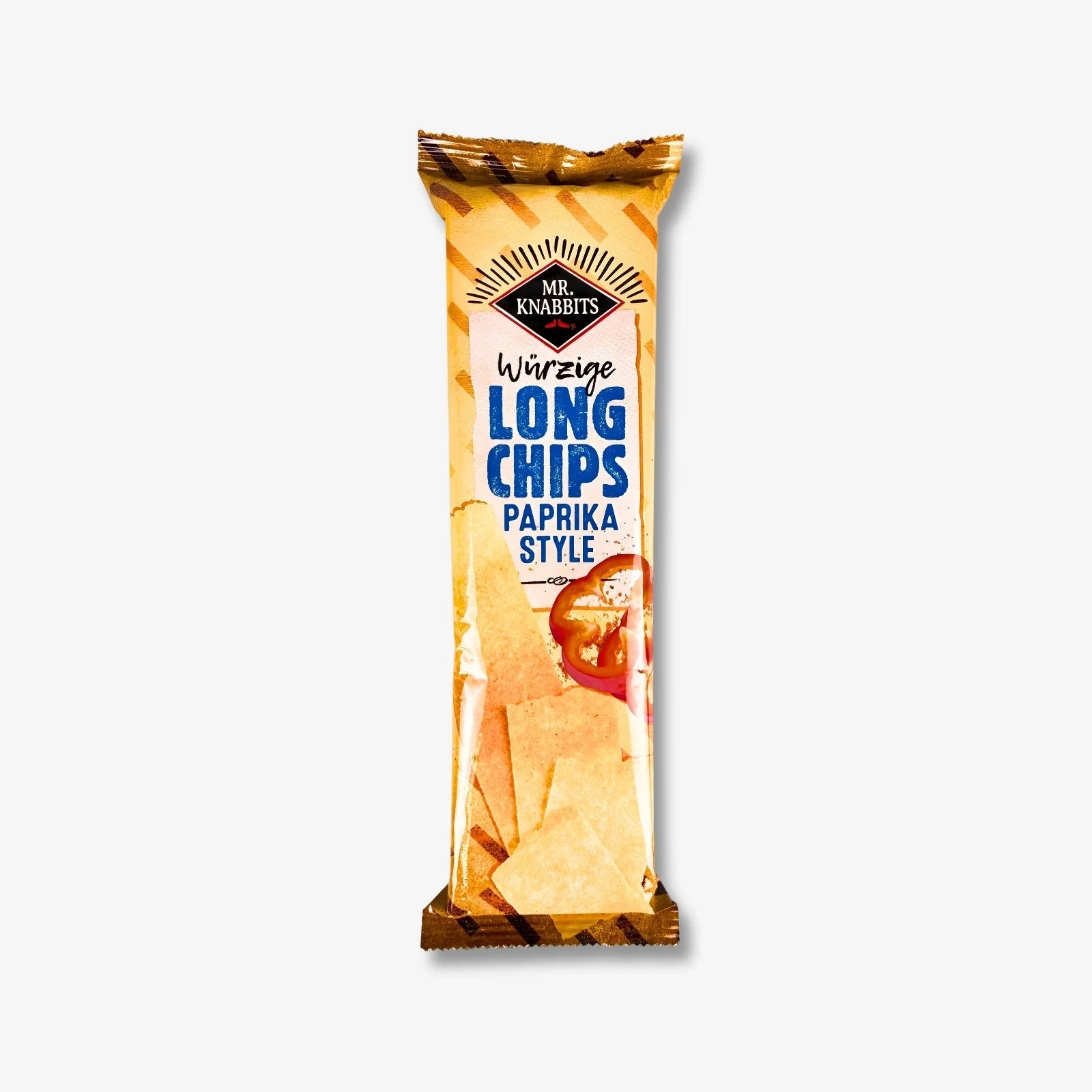 Mr. Knabbits Long Chips Paprika 75g - Knusprige Paprika Chips kaufen - MiMa&