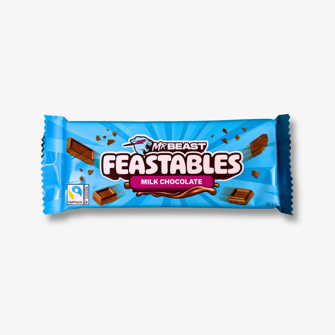 MrBeast Feastables Milk Chocolate 60g – Amerikanische Milchschokolade kaufen - MiMa&